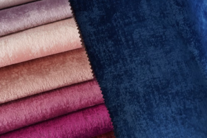 Velvet fabric factory in Egypt
